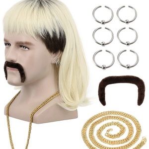 Tiger king wig and accessories